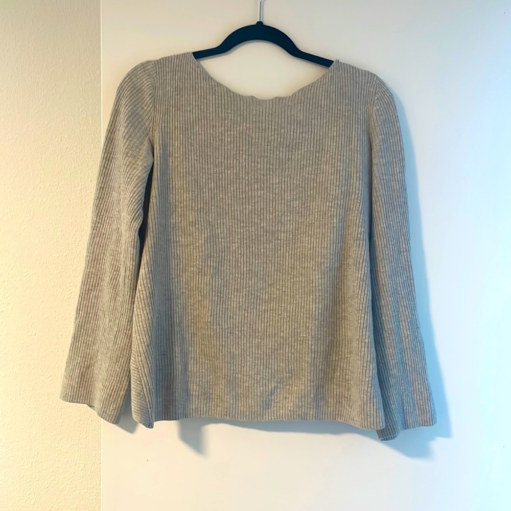 Babaton Long sleeve with cut out back (Aritzia)
